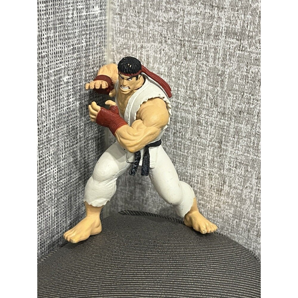 Gashapon RYU Street Fighter IV Collectors Edition NECA 2008 Figure w/ Head Band
